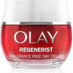 Olay Regenerist Fragrance Free Day Cream хидратиращ и стягащ дневен крем против бръчки без парфюм 50ml