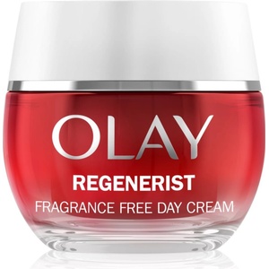 Olay Regenerist Fragrance Free Day Cream хидратиращ и стягащ дневен крем против бръчки без парфюм 50ml