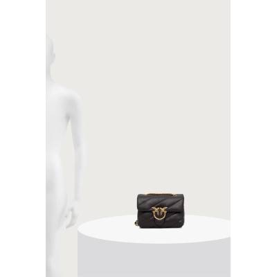 PINKO чанта crossbody дамска от кожа (100039.A0F2)