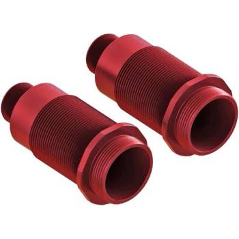 Arrma тяло на амортисьор 16x47mm алуминий, червено (2)