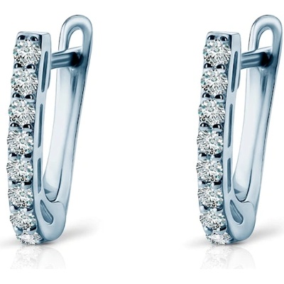 SAVICKI Обеци Savicki: бяло злато, диаманти