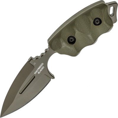 Halfbreed Blades Compact Clearance Knife - Fixed Blade CCK-05 ODG - K110