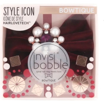 Invisibobble British Royal Bowtique Ластик за коса за жени 1 бр Нюанс Take a Bow