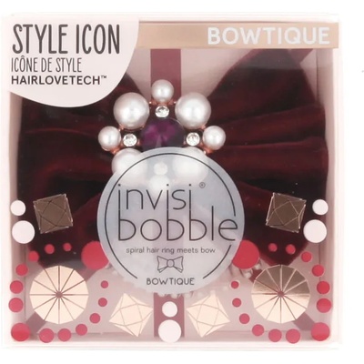 Invisibobble British Royal Bowtique Ластик за коса за жени 1 бр Нюанс Take a Bow
