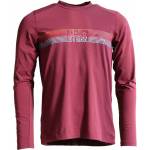 Zimtstern Мъжка фланелка с дълъг ръкав за колоездене Zimtstern Trailflowz Shirt L/S Longsleeve - Windsor Wine (216-2543-0311)