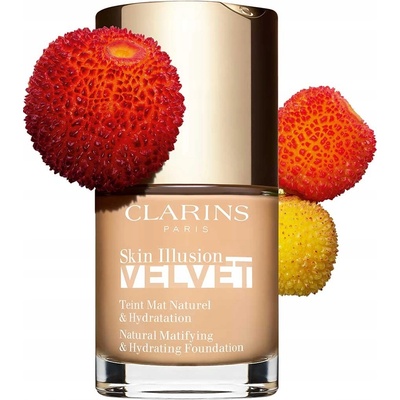 Clarins Skin Illusion Velvet Tekutý make-up s matným finišem s vyživujícím účinkem 103N 30 ml