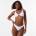 Jack Wills Knot Front Bikini Top - Blue Ditsy