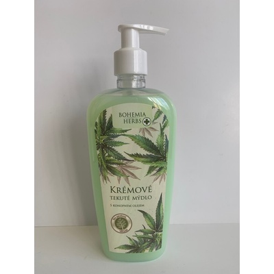 Bohemia Herbs Konopné tekuté mýdlo 300 ml