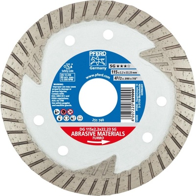 Pferd diamantový rezný kotúč 115 x 22.23 mm 68000021
