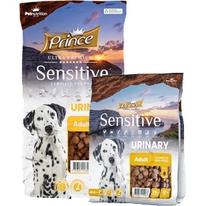 Petnutrition Гранули за чувствителни кучета с уринарни проблеми prince sensitive urinary 4kg - за средни и едри породи