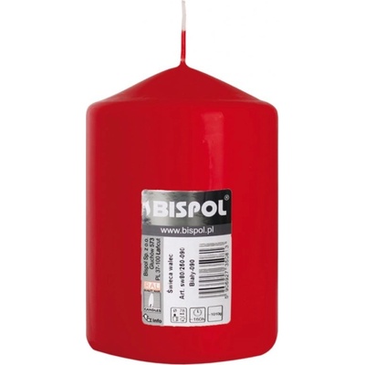 Bispol válcová 70/100 červená