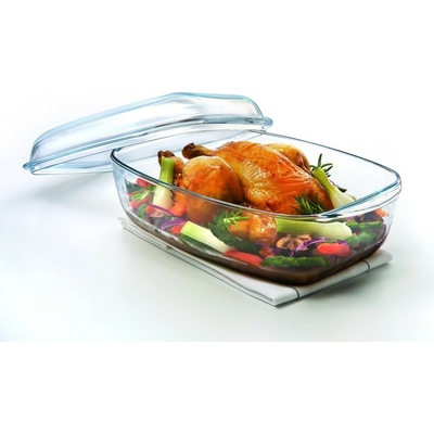 Pyrex Pekáč varné sklo s poklicí 38x22 cm
