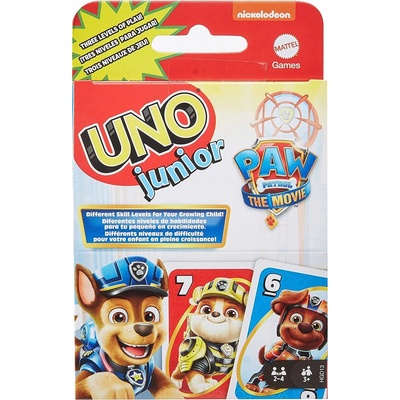 Paw Patrol kartová hra Uno Junior EN