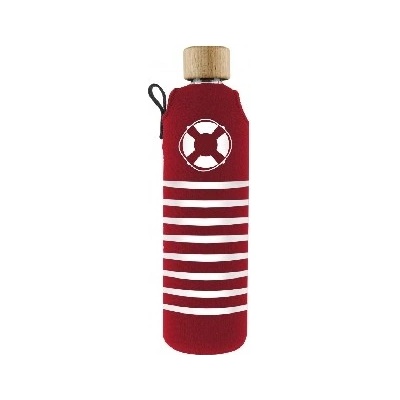 Drink it Sklenená s neoprénovým obalom Rozmarné léto 350ml
