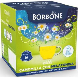 Caffè Borbone Билков чай от лайка с мелатонин на капсули за Dolce Gusto 16бр