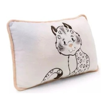 NICI Nici: Eleni Snowbell възглавница със снежен леопард - 43 x 25 cm