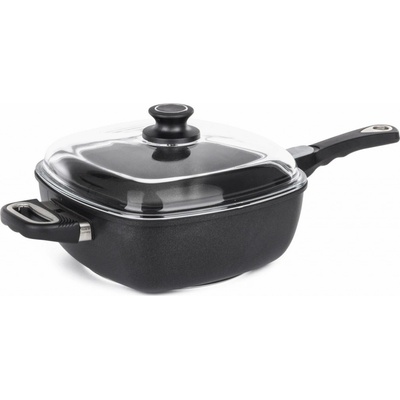 G21 Hluboká pánev Cook s poklicí a odnímatelnou rukojetí 26 cm