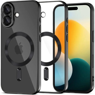 Tech-Protect Калъф Tech-Protect MagFlex MagSafe за iPhone 17 - прозрачен черен (5906302319657)