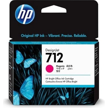HP Оригинално мастило за принтер HP No712, 3ED68A, 29 ml, Magenta (3015102302)