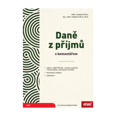 Daně z příjmů s komentářem 2026