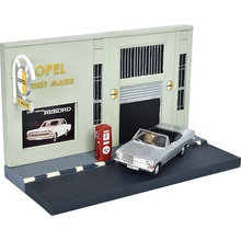 Ixo Altaya Diorama Opel Garage Ernst Maier 1:43