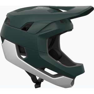 POC Велосипедна каска POC Otocon Race MIPS pargasite green matt/hydrogen white matt