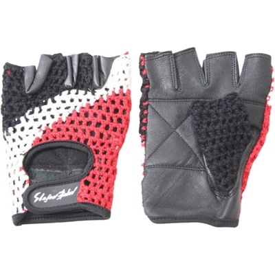 Stefan Botev Men Fitness Gloves Mesh - Black / РRed S