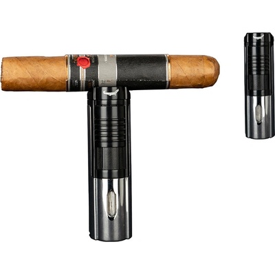 Formula Crocodile Crocodile Avanti Triple Jet Flame Cigar Lighter Chrom