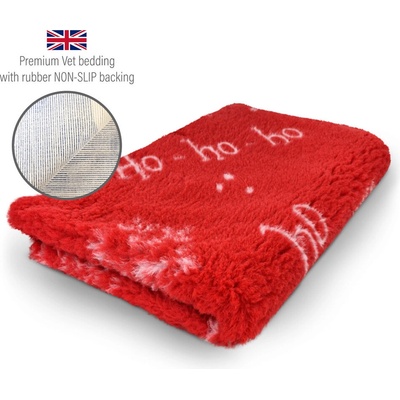 DRYBED Premium Vet Bed XMAS Ho-Ho-Ho