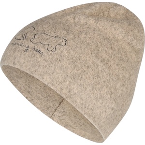 Sterntaler Детска зимна шапка (beanie) Sterntaler Kids' Beanie Polar Bear Beanie - Braun Melange - размер 45 cm (904-5001-0116)