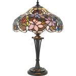 Endon Lighting 64327 - Настолна лампа Tiffany SULLIVAN 2xE14/40W/230V Ø 30 см (EN0314)