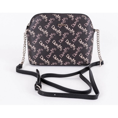 David Jones dámská malá pevná crossbody kabelka CH21017 hnědá