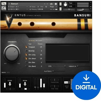 Impact Soundworks Ventus Winds - Bansuri (Digitální produkt)