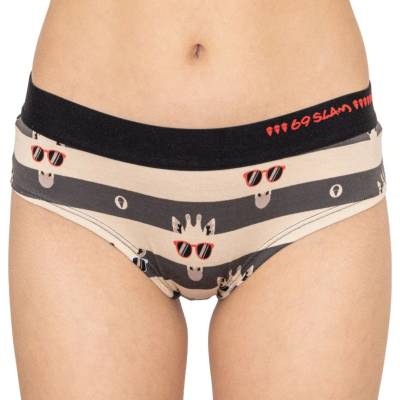 69slam Дамски бикини 69SLAM boxer bamboo giraffe stripes 69slam | Mnogotsveten | ЖЕНИ | XS