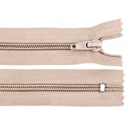 Prima-obchod Spirálový zip No 5 délka 18 cm POL, barva 294 béžová