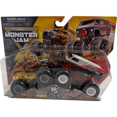 Monster Jam Horse Power Vs Fastro Van 1:64