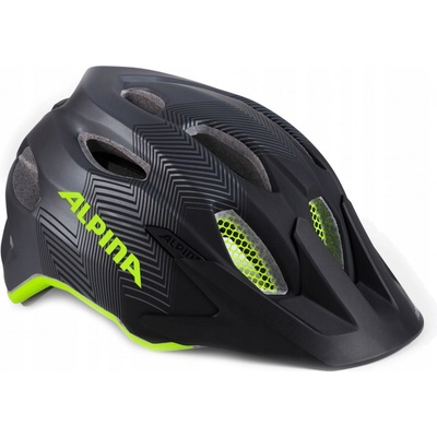 Alpina Carapax Junior black-neon yellow 2019