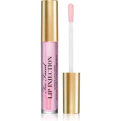 Too Faced Lip Injection Plumping Lip Gloss dlhotrvajúci lesk na pery pre objem pier Pink 4 g
