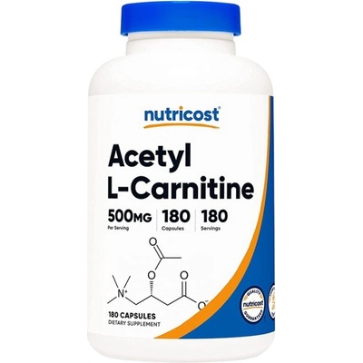 Nutricost Acetyl L-Carnitine 500 mg [180 капсули]