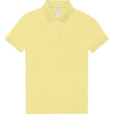 B&C Polokošile B&C My Polo 210 women krátký rukáv dámská COT-01W463zm000 Žlutá amalfi