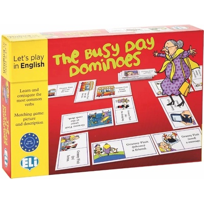 ELi Publishing Образователна игра Eli The Busy Day Dominoes (Английски език) (KLAB9424)