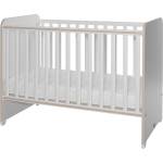 Lorelli Детско легло Lorelli - Sweet Dream, 60 x 120 cm, бяло и светъл дъб (10150540036A) - baby