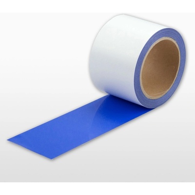 Extra tenká podlahová páska WT-5429 s protiskluzovým povrchem, odnímatelná – fólie, modrá, 50 mm × 10 m