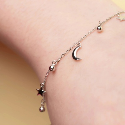 SilveAmo stříbrný náramek Galaxy B2.1021S.21