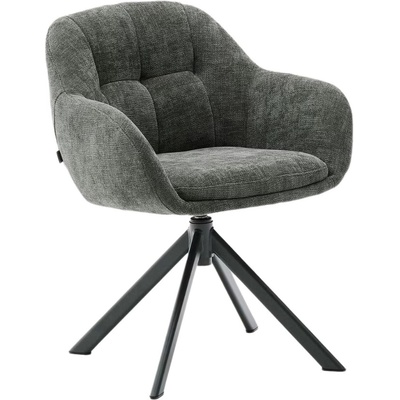 Kave Home otočná Dorina Tmavě zelená