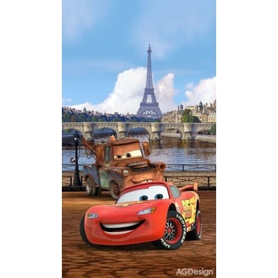 Fotozávěs Dimout Disney auta v Paříži 140 x 245 cm FCP L 6101