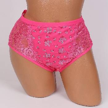 Image 1 of Памучна розова макси бикина