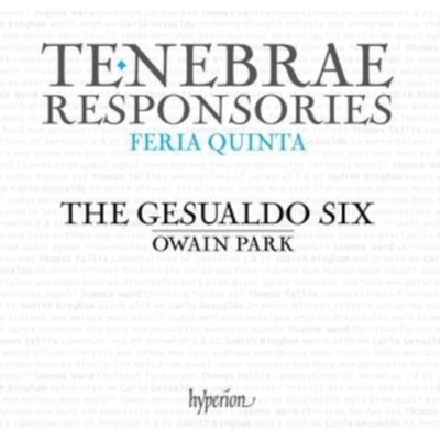 Gesualdo Six - Tenebrae Responsorien Für Gründonnerstag CD