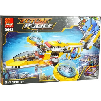Peizhi Stavebnice 0643, 335 ks Future Police - Space