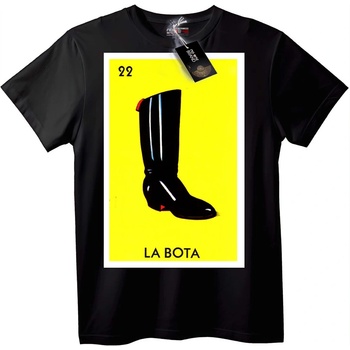 NOONEBRAND Тениска 22 La Bota Ботуш - L, White